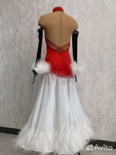 Платье для бальных танцев стандарт ю1