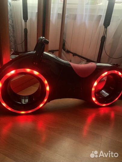 Ibox беговой велосипед со светодиодной подсветкой