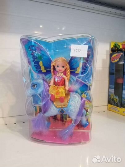 Кукла с лошадкой новая