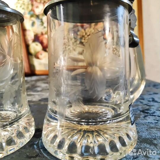 Пивные кружки с крышкой. Германия