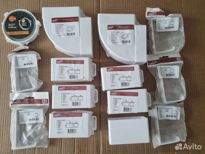 Соединители для воздуховода 110