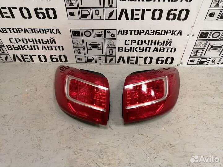 Фонарь задний наружный для Kia Sportage 2010-2015