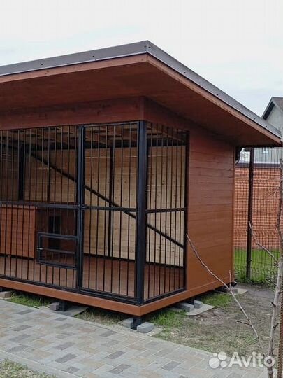 Вольер для собак уличный зимний
