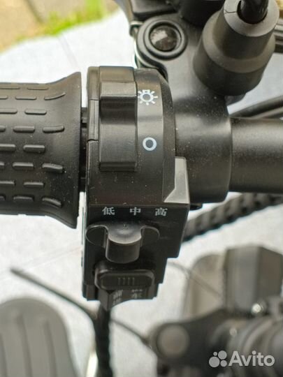 Трицикл складной электрический