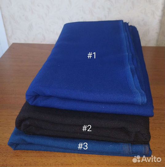 Отрезы шерстяной ткани (100 проц шерсть)