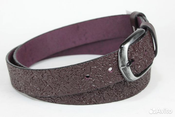 Женский кожаный ремень 35 мм