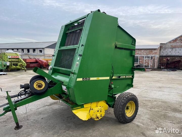 Пресс-подборщик John Deere 550, 2002