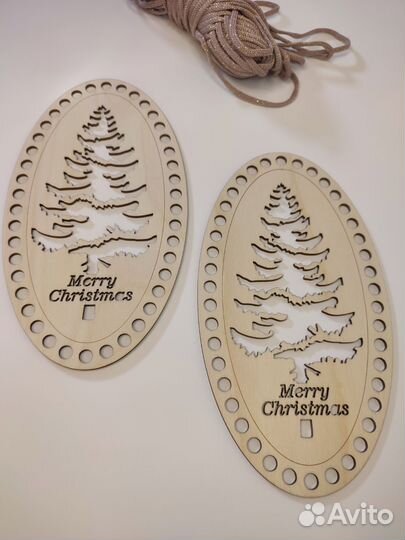 Новогодние заготовки для шкатулок