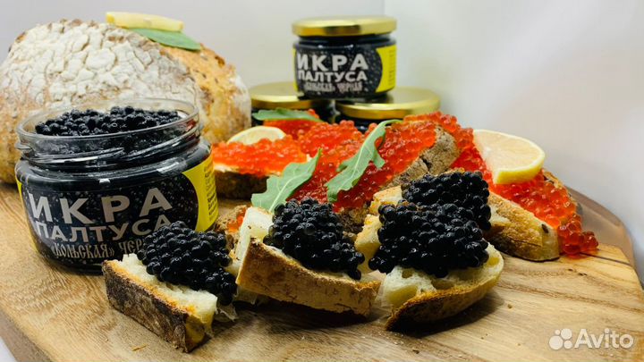 Черная икра палтуса 2024г вкусная