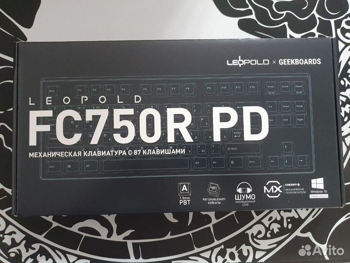 Клавиатура Leopold FC750R PD (Cherry MX Brown)