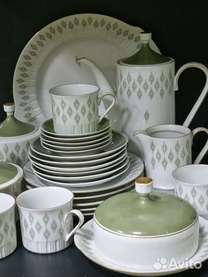 Сервиз ГДР. Чайно-кофейный