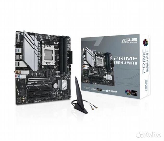 Новая asus prime B650M-A wifi II AM5