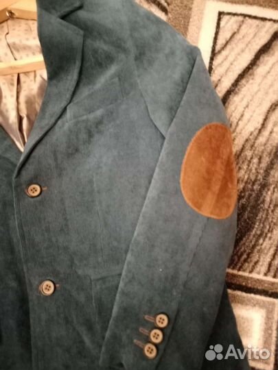 Пиджак микровильвет на р. 140