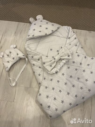 Конверт одеяло на выписку