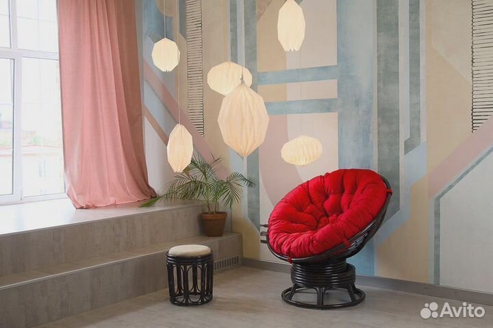 Кресло Папасан вращающийся