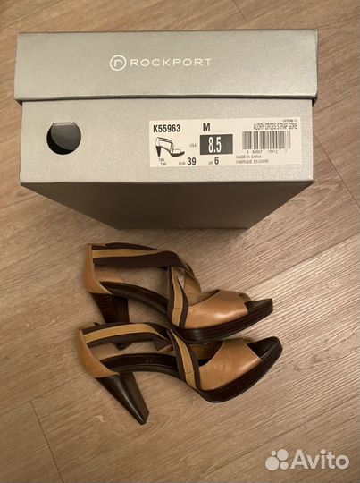 Босоножки жен., нат. кожа, новые 39, Rockport