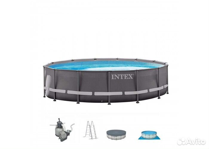 Бассейн каркасный 488Х122см intex 26324