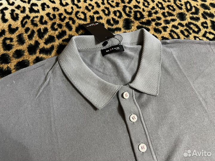Летнее поло Kiton 58-60 размер