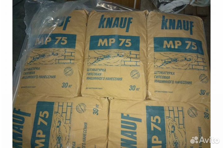 Кнауф мп 75 Механизированая штукатурка