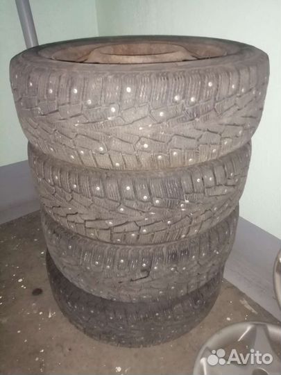 Зимняя резина 195/60 r15 диски elantra 2004г