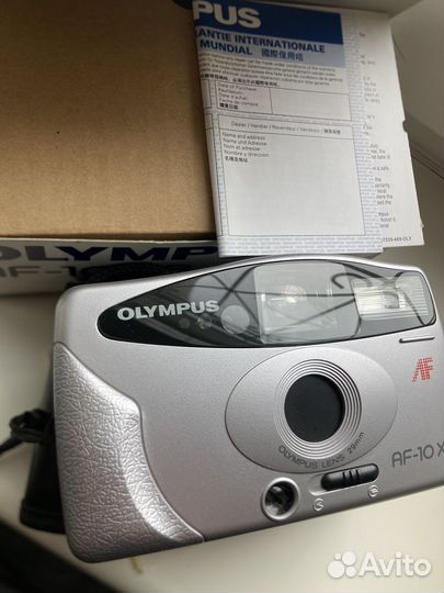 Пленочный фотоаппарат olympus новый