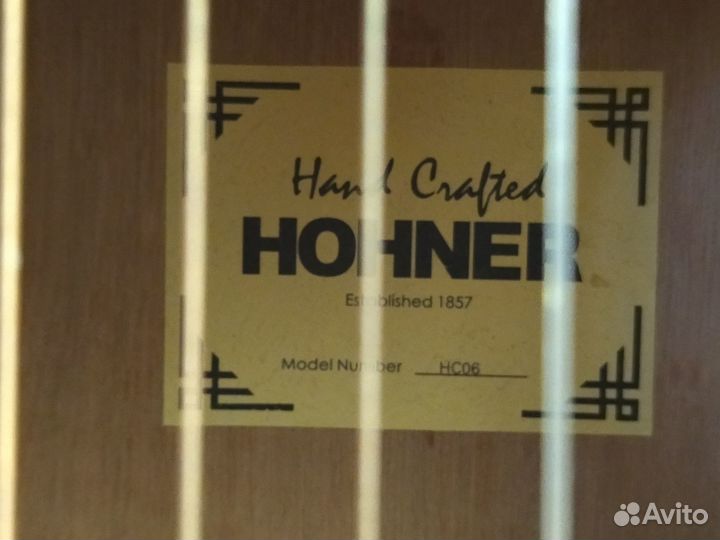 Классическая гитара Hohner hc-06