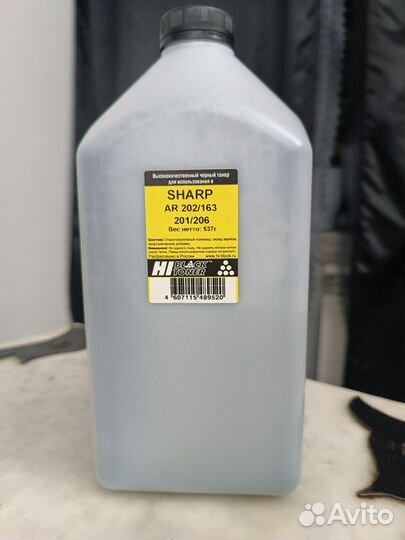 Тонер Sharp AR 202/163 537 канистра 537 гр