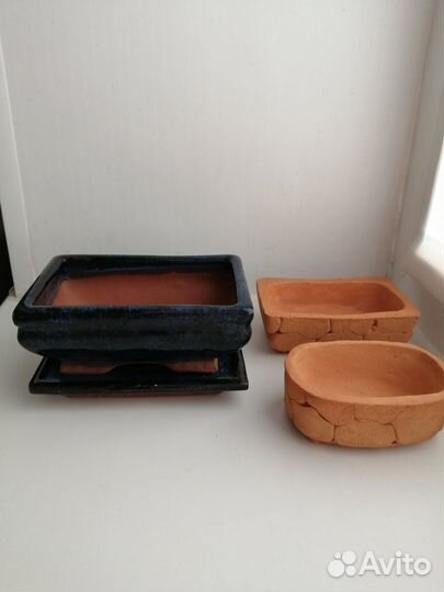 Бонсайница, горшок для бонсая, керамика