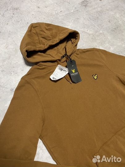 Lyle scott brown hoodie худи новое