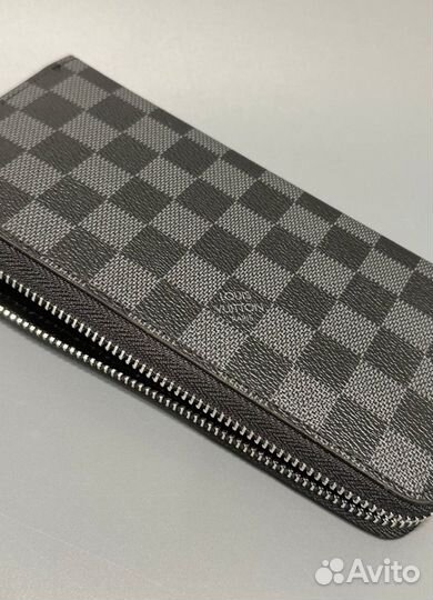 Портмоне Louis Vuitton Черное Люкс