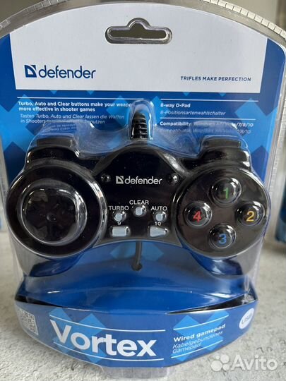 Игровой Геймпад Defender Vortex новый