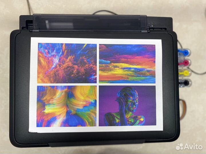 Цветной струйный мфу Epson XP-203