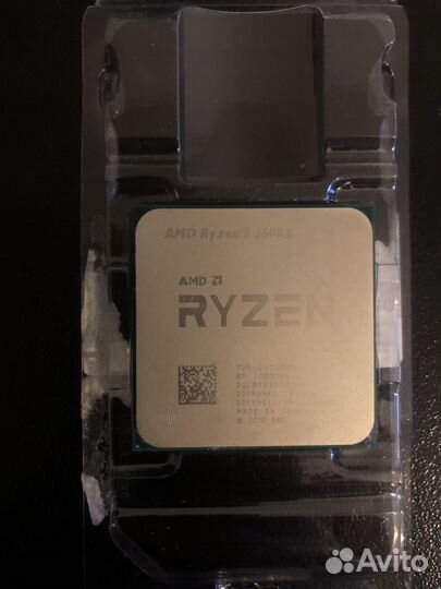 Процессор amd ryzen 5 3600x