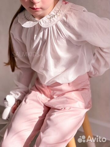 Костюм для девочки блузка и брюки