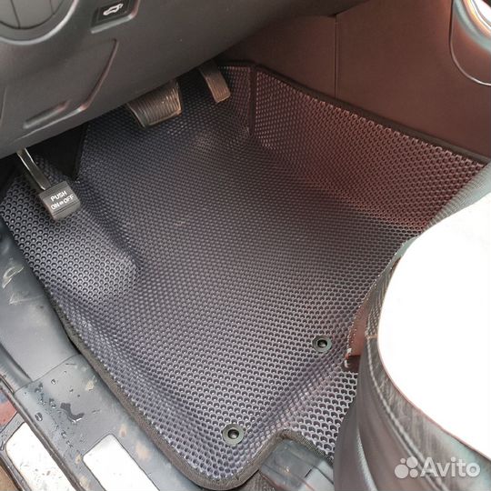 EVA коврики 3D на Hyundai ix55 с бортами