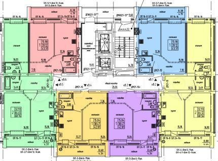 2-к. квартира, 68,6 м², 11/14 эт.