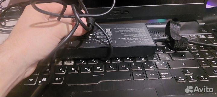 Нерабочий ноутбук Asus tuf gaming f15