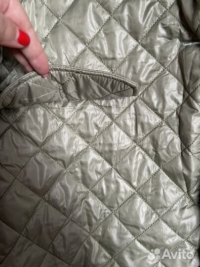 Стеганое пальто