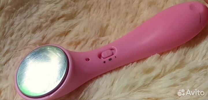 Ионный, ультразвуковой массажер для лица