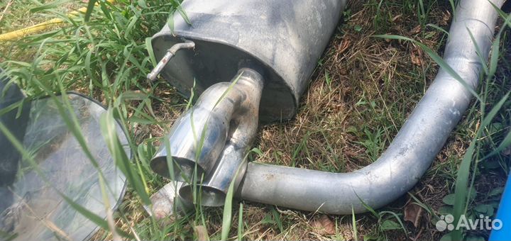 Глушители на corvette c6