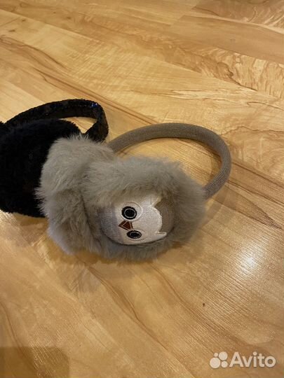 Меховые наушники для девочек