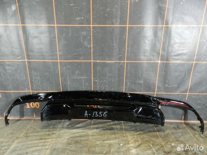 Спойлер бампера заднего - Mercedes-Benz S W222