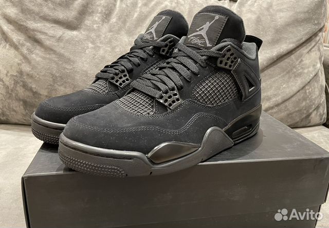 Nike Air Jordan 4 Black Cat оригинал купить в Москве | Личные вещи | Авито