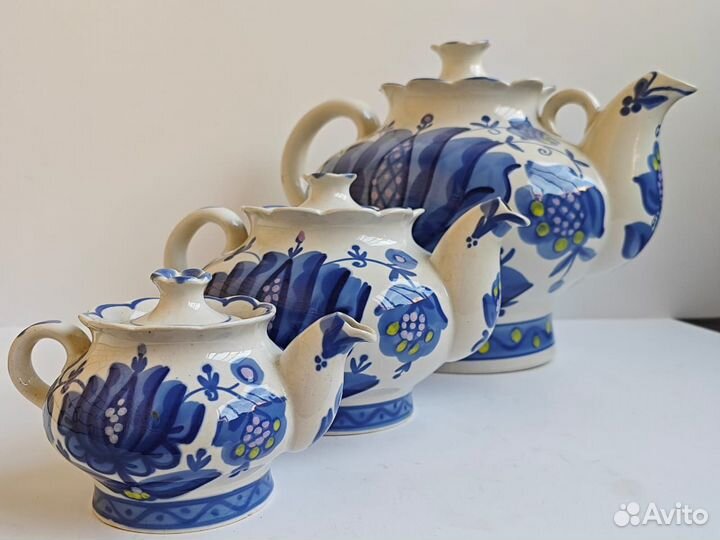 Чайники фарфоровые СССР