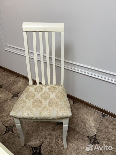 Кухонный стол 230/90см и стулья б/у