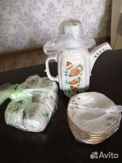 Кофейный сервиз Коростенский фарфоровый завод