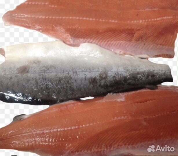 Минтай, горбуша, семга, форель