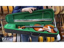 Caraya MV-001 скрипка 4/4 с футляром и смычком