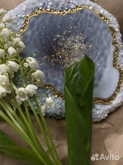 Подстаканники из эпоксидной смолы