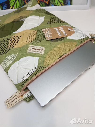 Чехол MacBook-Ноутбук(handmadе) Олива